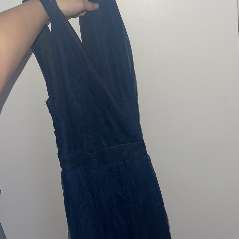 prom dress / dance. size s. navy blue